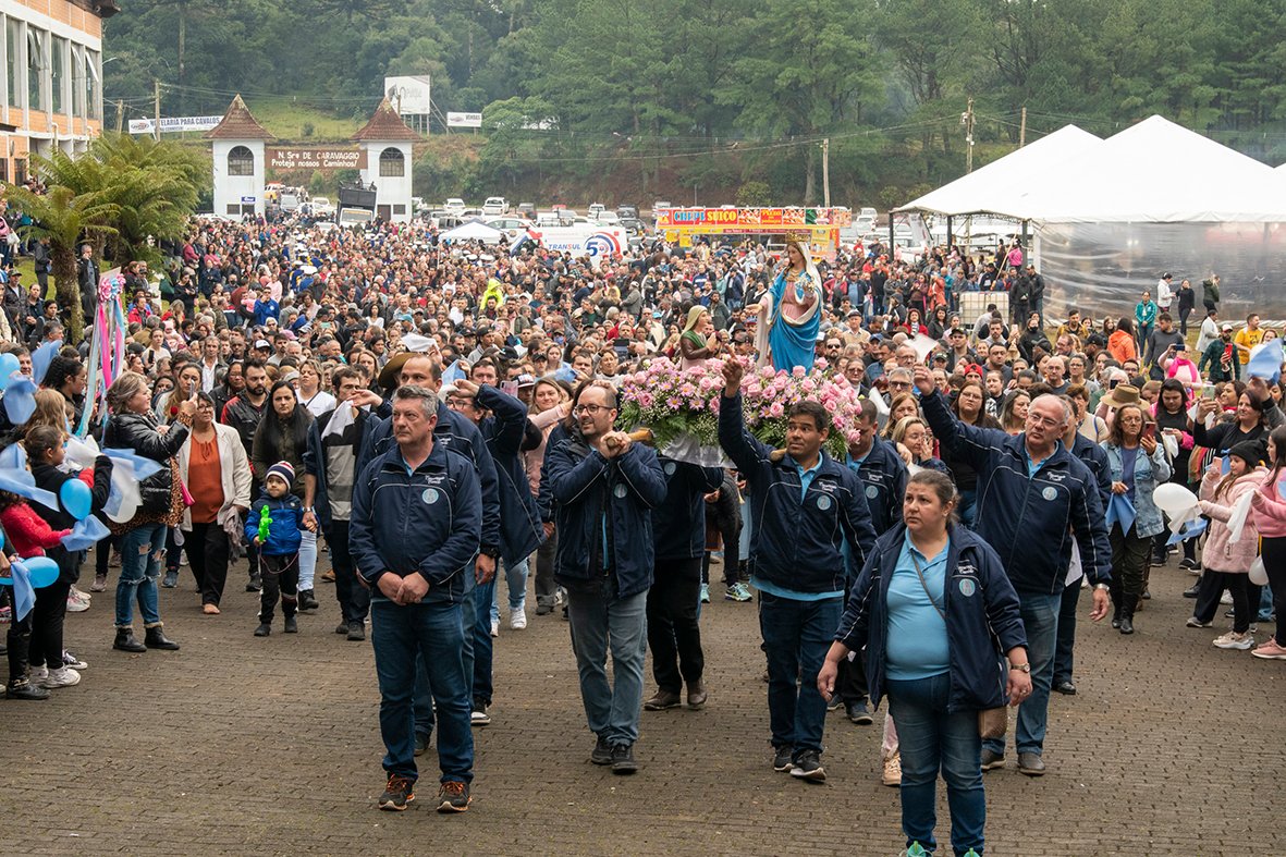 Romaria e Festa de Nossa Senhora de Caravaggio, em Canela, superou as expectativas