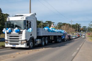Domingo foi dia de Romaria Motorizada, em Canela
