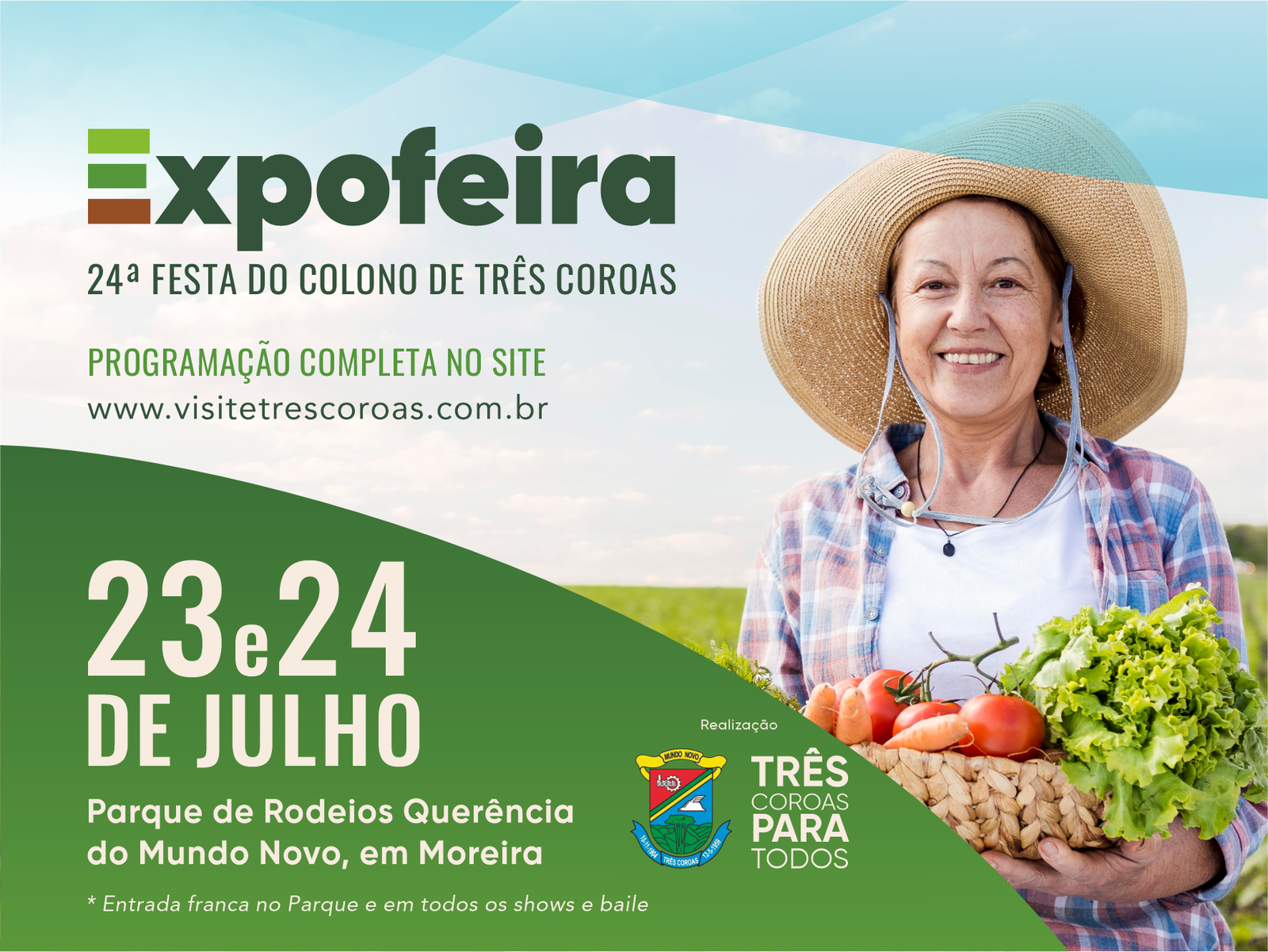 Expofeira Festa do colono de Três Coroas