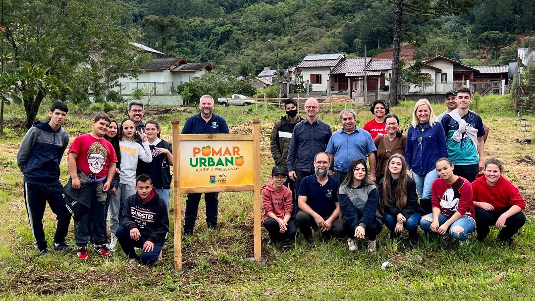 Projeto Pomar Urbano vai arborizar bairros de Três Coroas