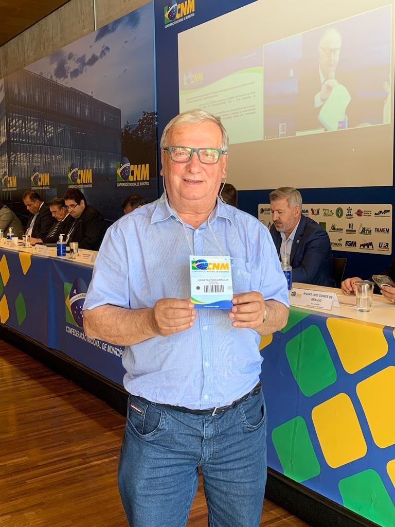 Constantino Orsolin participa de Mobilização Municipalista em Brasília