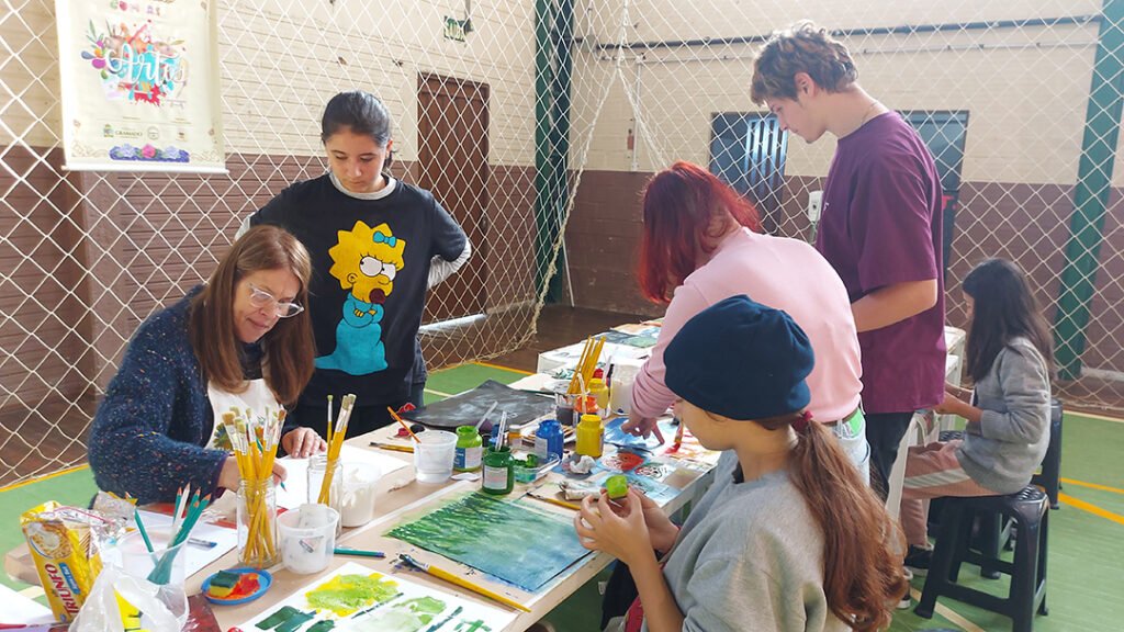 Historiando com as Artes contempla alunos e professores de Gramado