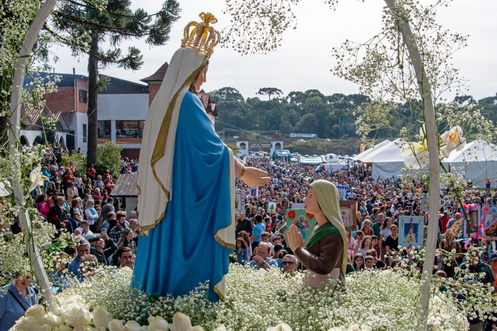 Romaria e Festa de Caravaggio, em Canela, segue até domingo