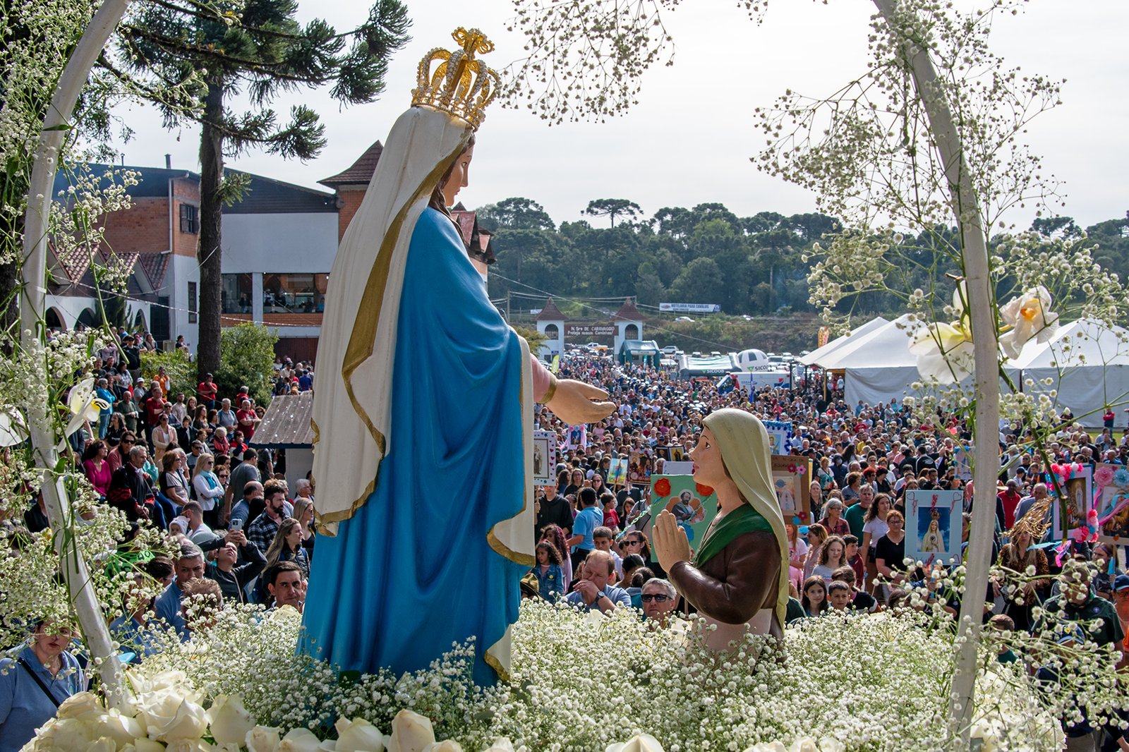 Romaria e Festa de Caravaggio, em Canela, segue até domingo