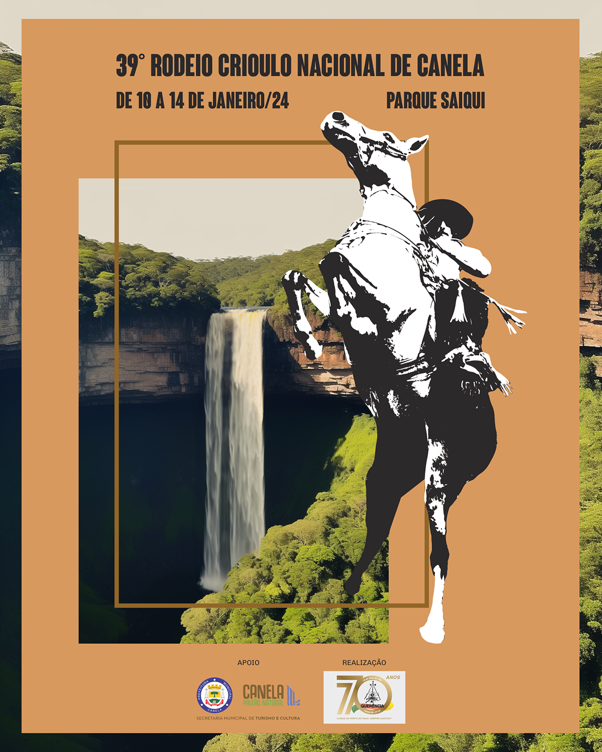 Rodeio Crioulo de Canela foi lançado no encerramento da Ronda Crioula