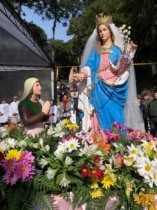 Novena faz parte da programação da 64ª Romaria e Festa em honra a Nossa Senhora de Caravaggio