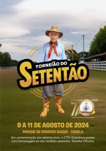 CTG Querência de Canela está em festa