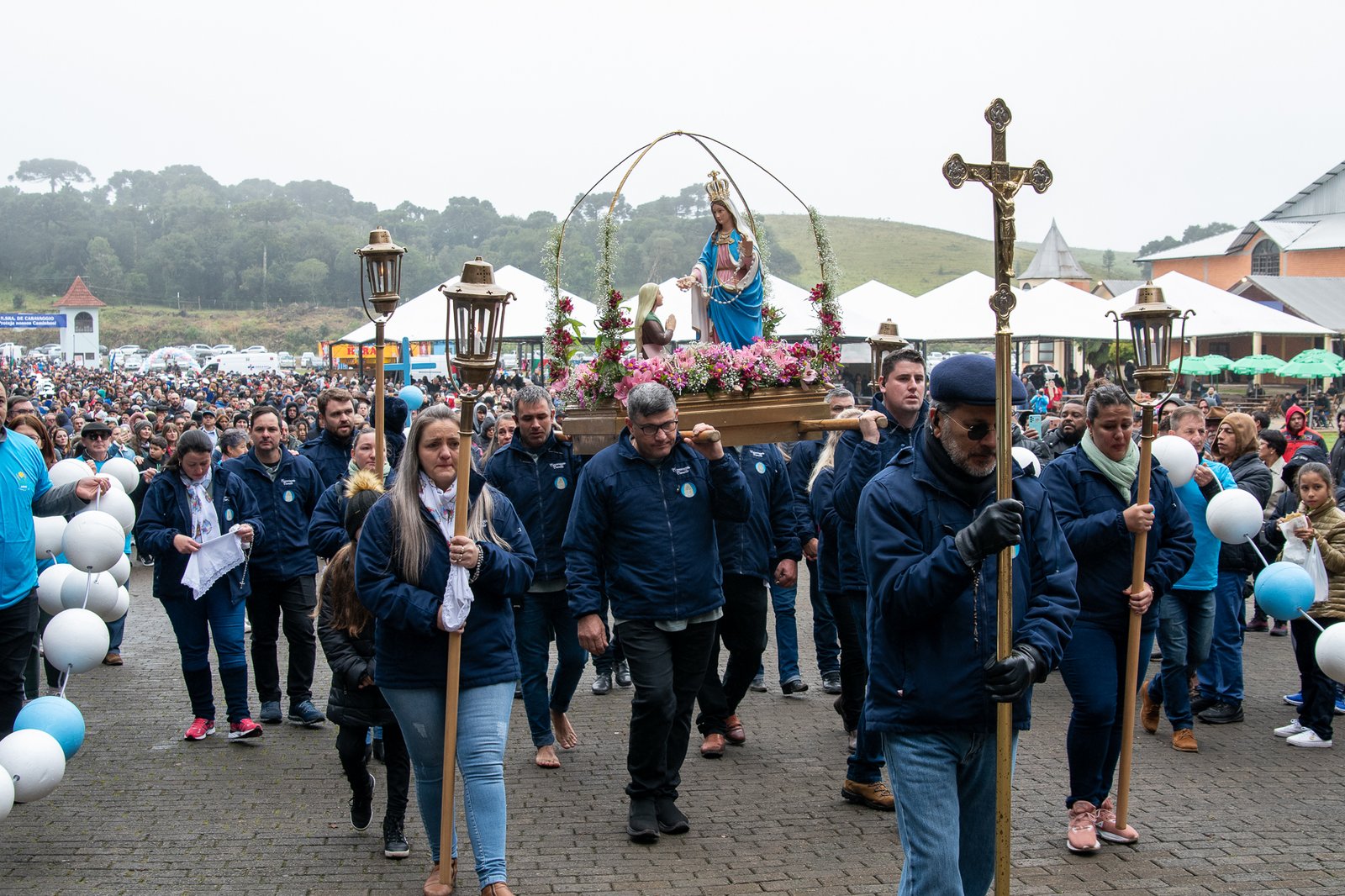 Canela se prepara para as celebrações em honra a Nossa Senhora de Caravaggio