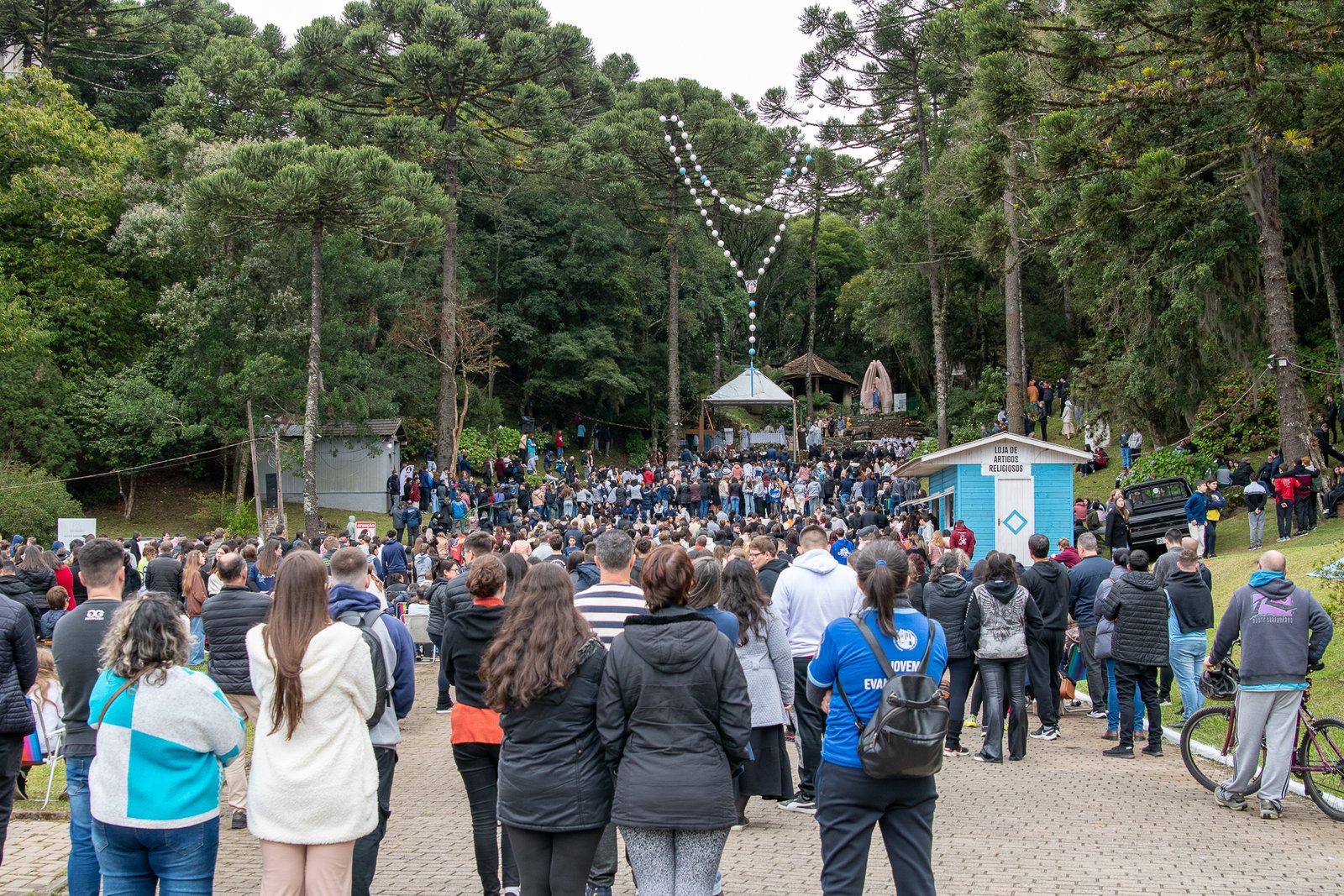 Romarias movimentam milhares de fiéis em Canela e preparam o caminho para o grande dia de Nossa Senhora de Caravaggio