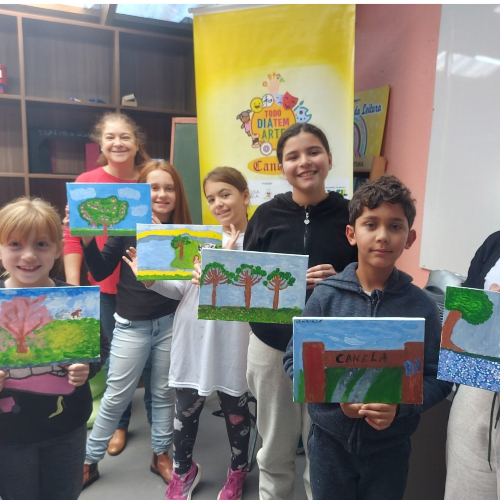Todo Dia Tem Arte segue levando oficinas e apresentações de teatro de bonecos para a comunidade em Canela