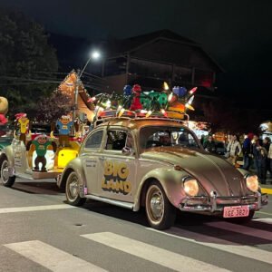 O fusca que virou tradição em Canela