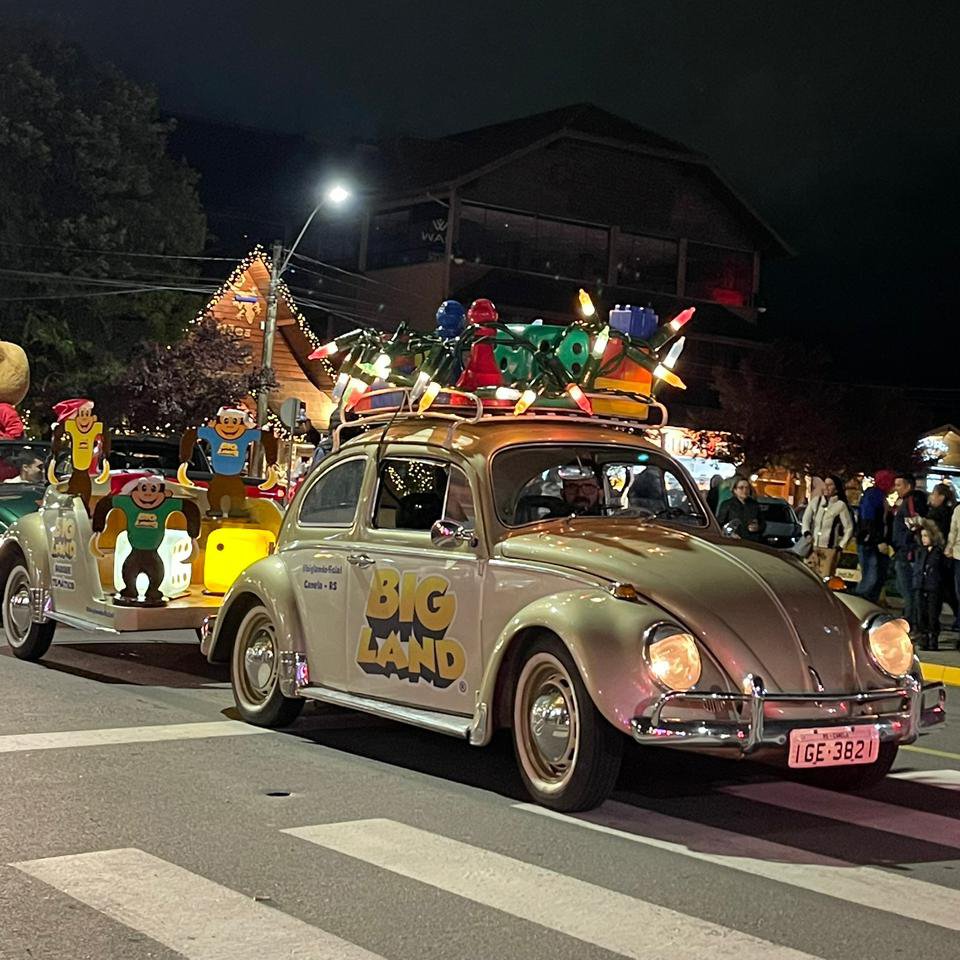O fusca que virou tradição em Canela