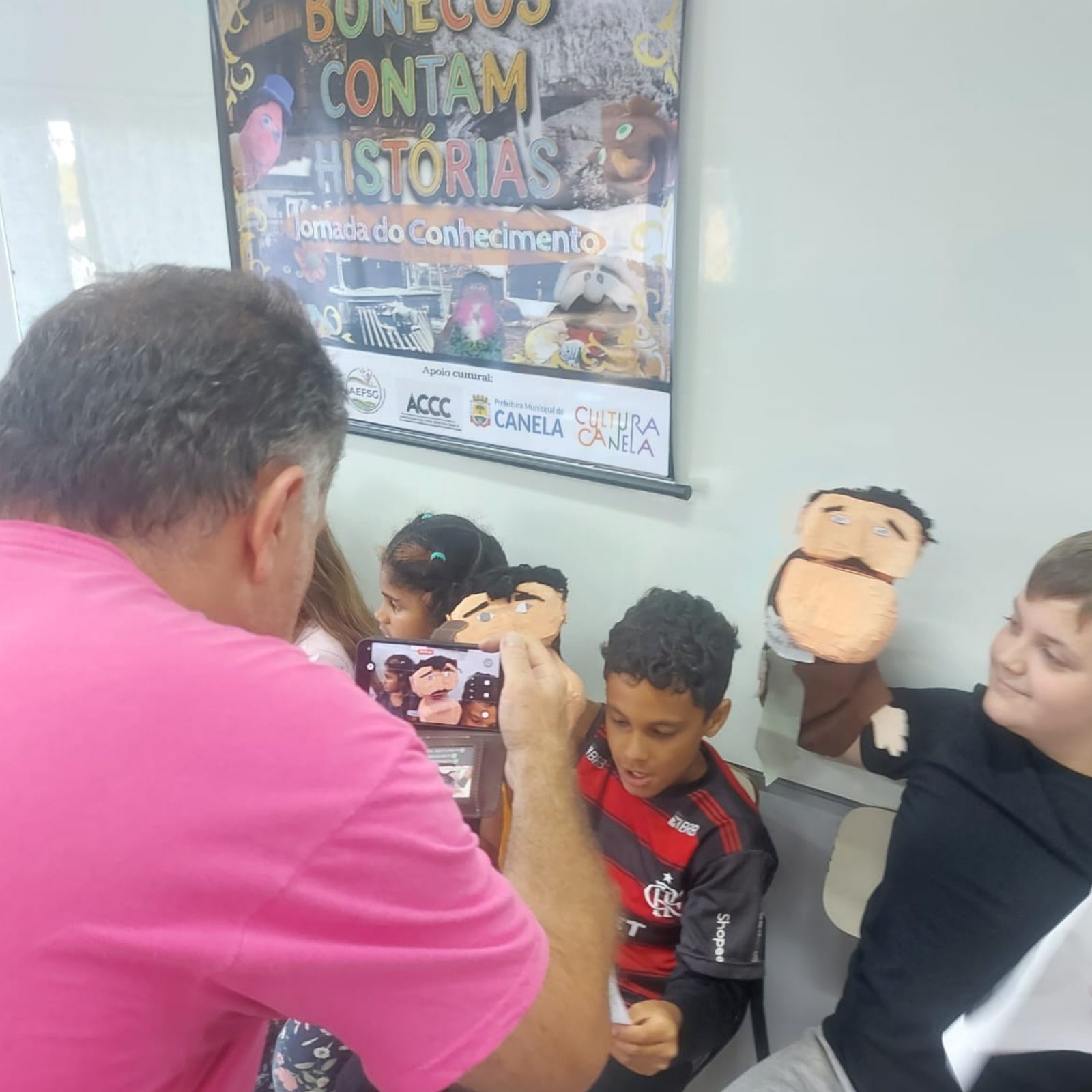 Bonecos Contam Histórias – Jornada do Conhecimento avança para fase de oficinas de construção de bonecos