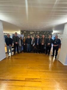 Gestores e representantes da UCS reunidos no encontro da Amserra em Canela.