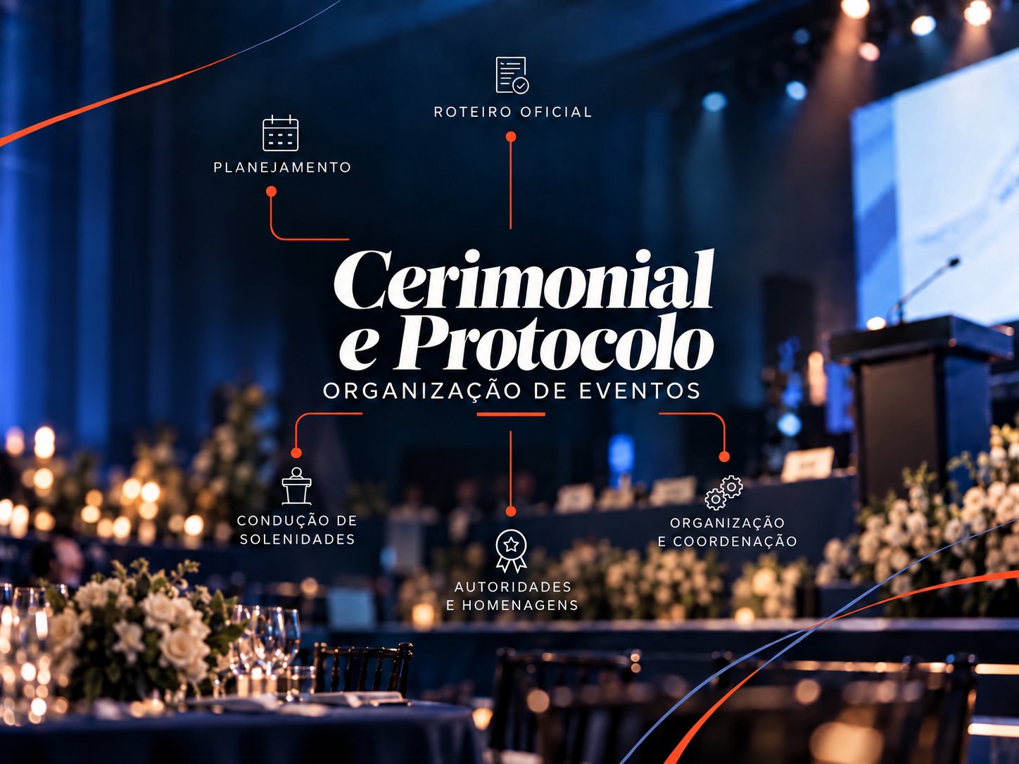 banner cerimonial e protocolo